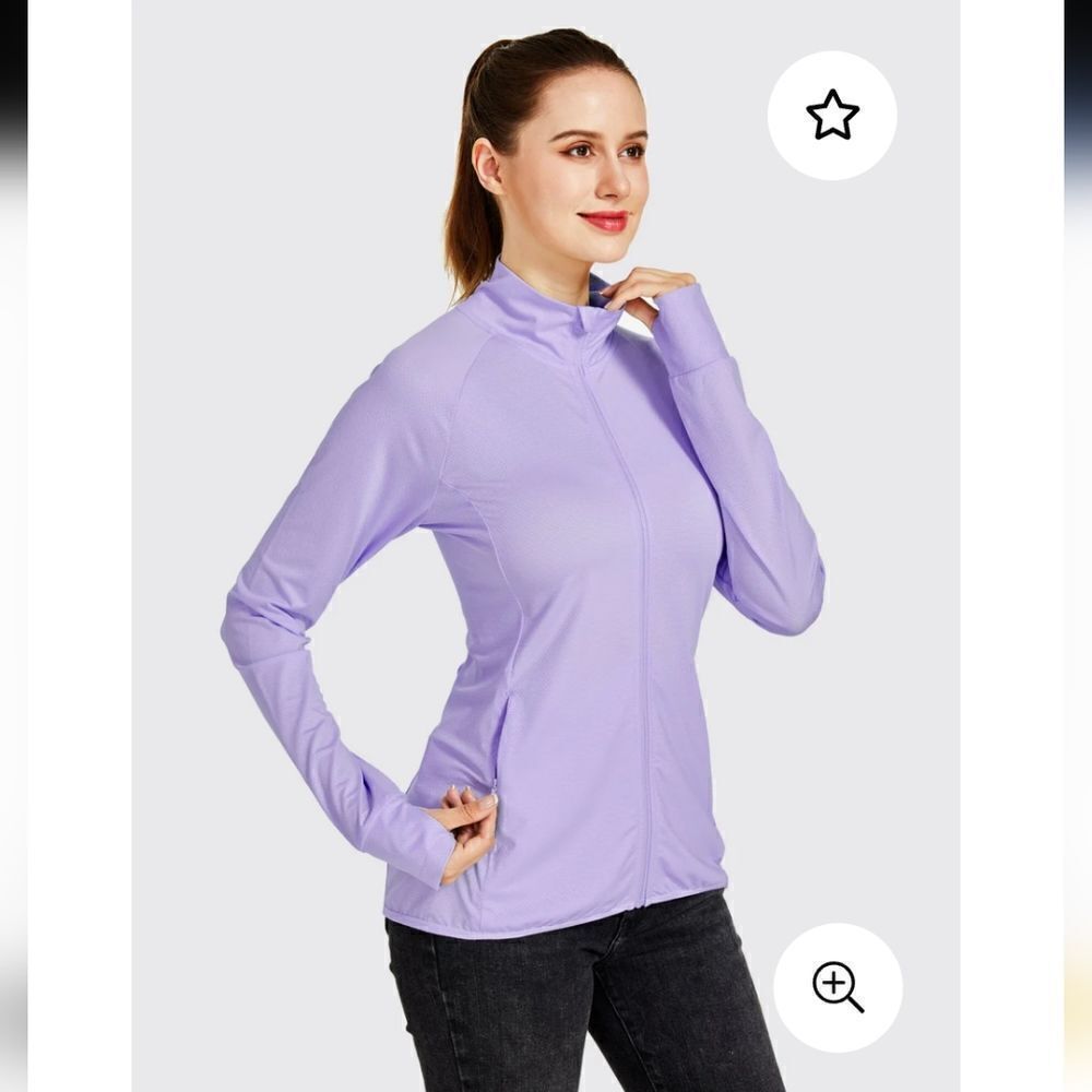 willit lavender upf 50+ Sun protection jacket , nwt (365)